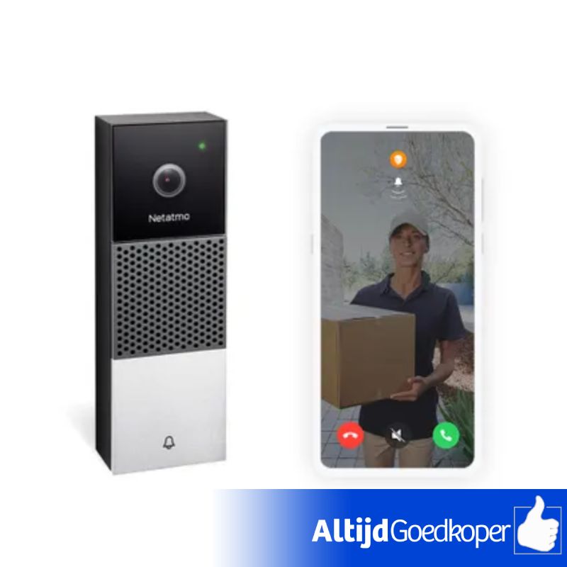 Netatmo Smart video Doorbell | Nieuw in doos
