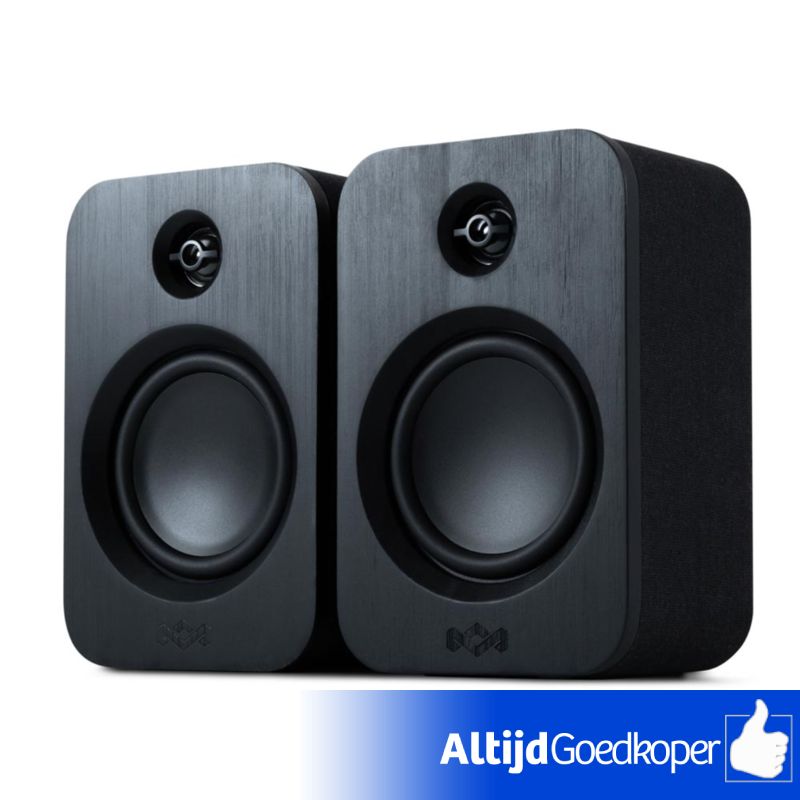 House of Marley Get Together Duo Bluetooth Speaker - Zwart (NIEUW uit doos) House of Marley Get Together Duo Bluetooth Speaker - Zwart (NIEUW uit doos)