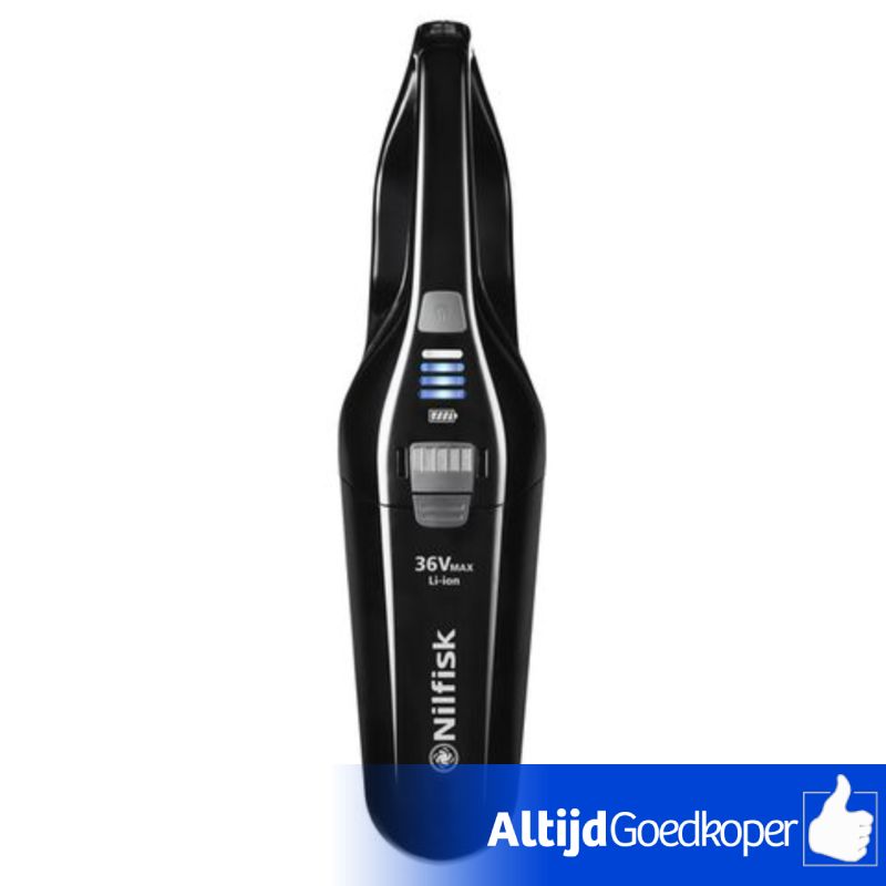 Nilfisk Easy 36 Volt, Zakloos Zwart 0,6 l 170 W | nieuw