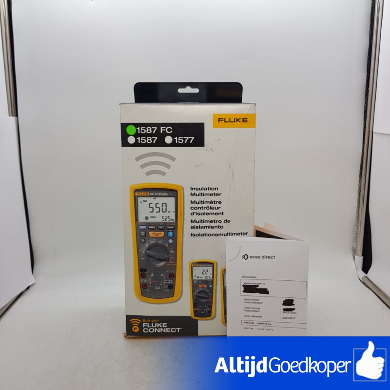 Fluke 1587FC isolatie Multimeter - NIEUW!