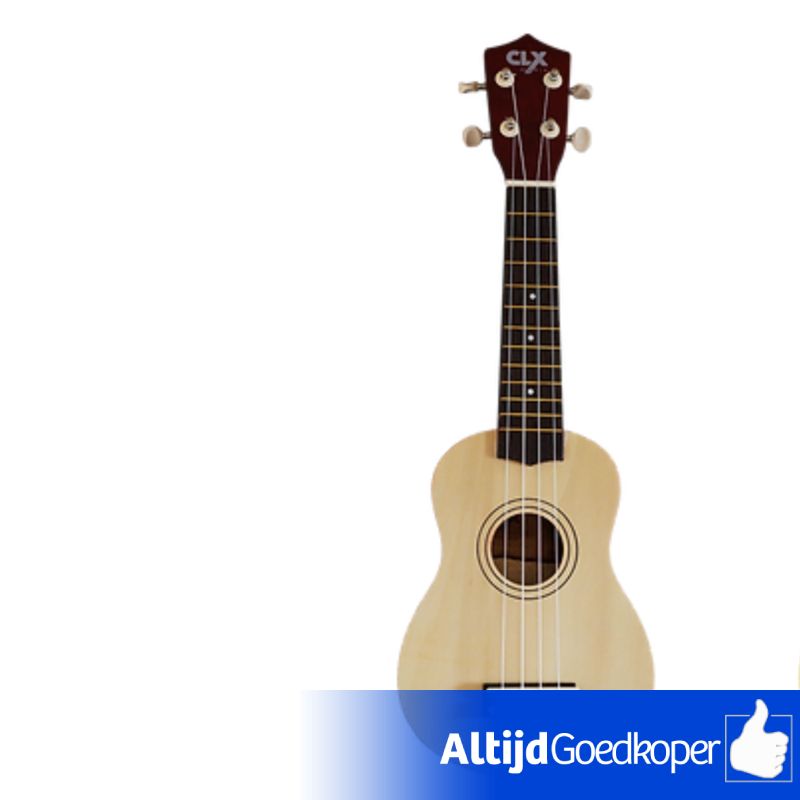 CLXmusic Ukulele (Naturel)