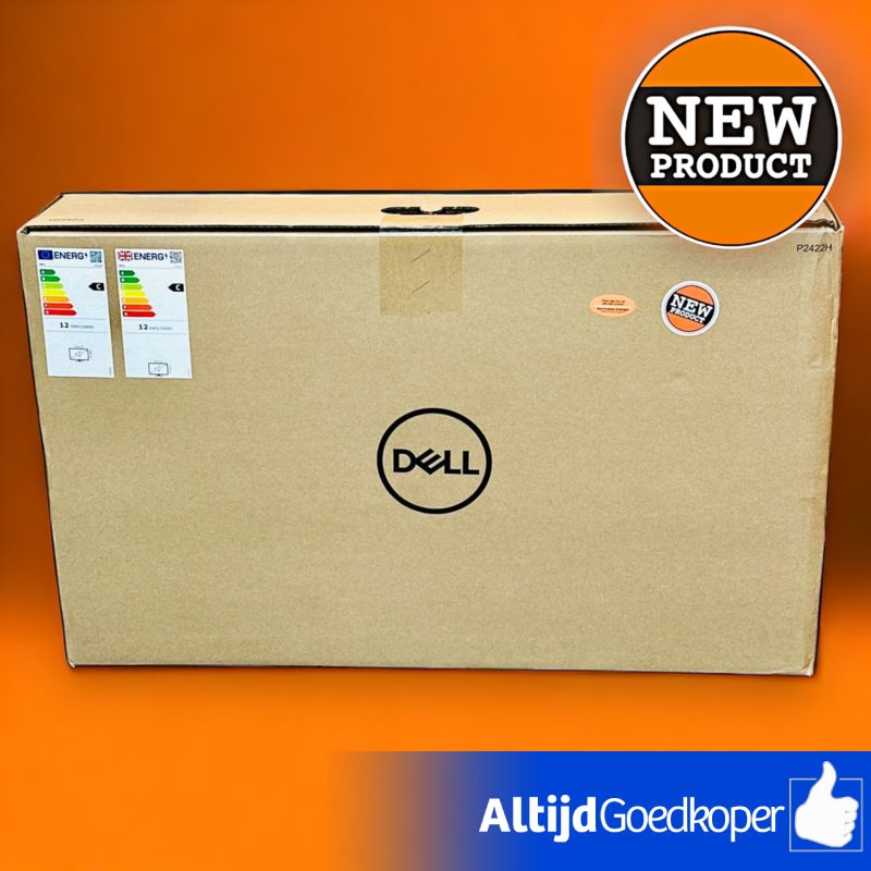 Dell P2422H Monitor 24'' Full HD IPS monitor | NIEUW IN DOOS!