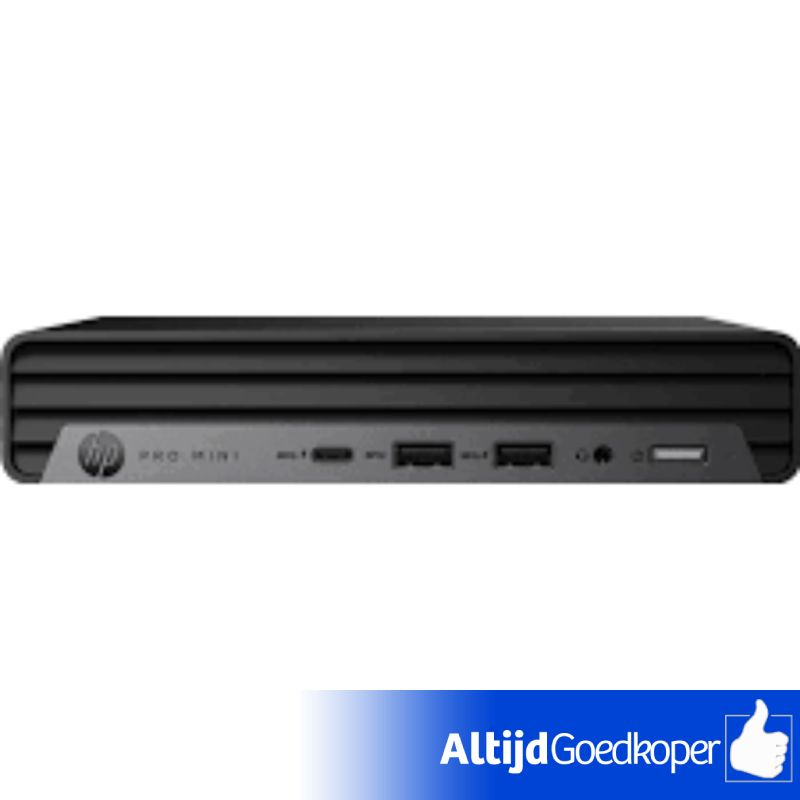 HP Pro Mini 400 G9 i5-12500/8GB/256SSD/W11 (Nieuw) HP Pro Mini 400 G9 i5-12500/8GB/256SSD/W11 (Nieuw)