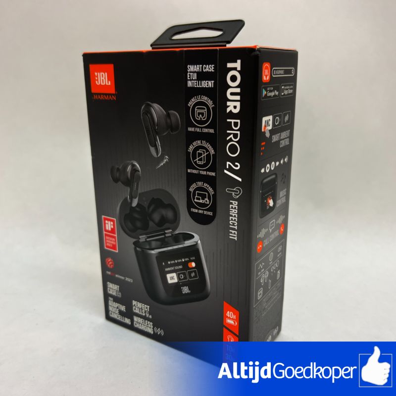 JBL Tour Pro 2 Zwart (Nieuw) JBL Tour Pro 2 Zwart (Nieuw)