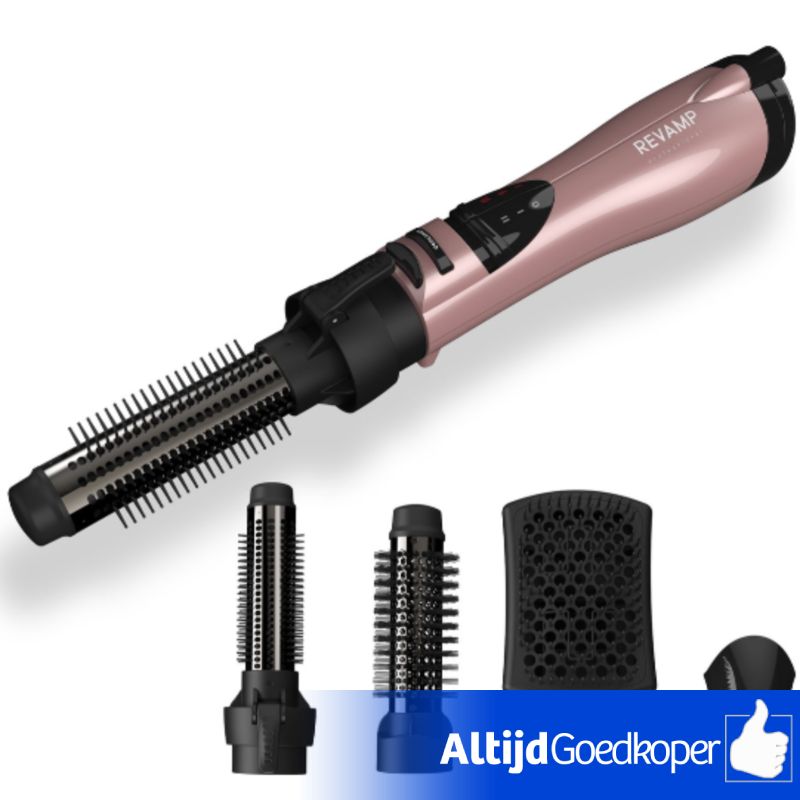 Revamp DR1150 Multistyler met Progloss Coating - 4 in 1 Set airstyler - Föhnborstel - Diverse Opzetstukken - 1200 Watt Revamp DR1150 Multistyler met Progloss Coating - 4 in 1 Set airstyler - Föhnborstel - Diverse Opzetstukken - 1200 Watt