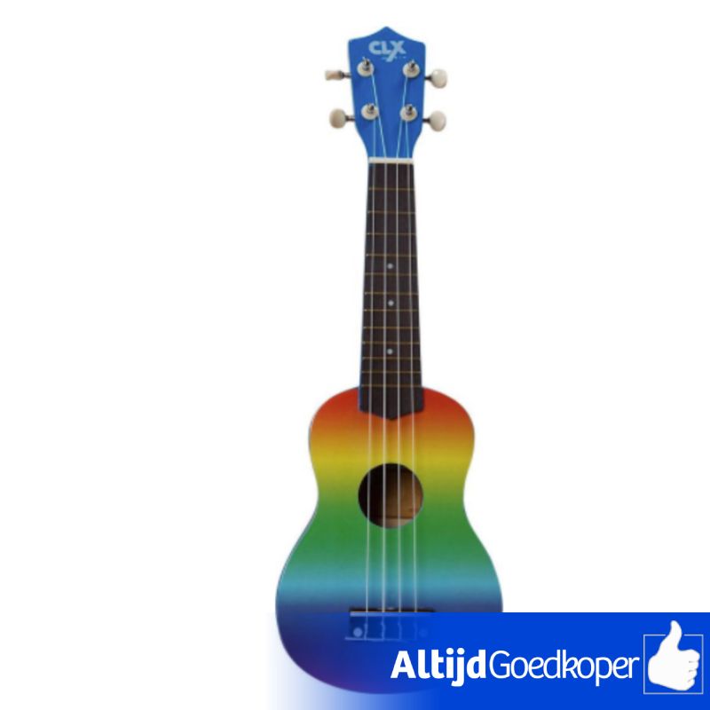 CLXmusic Ukulele (Rainbow Air) CLXmusic Ukulele (Rainbow Air)