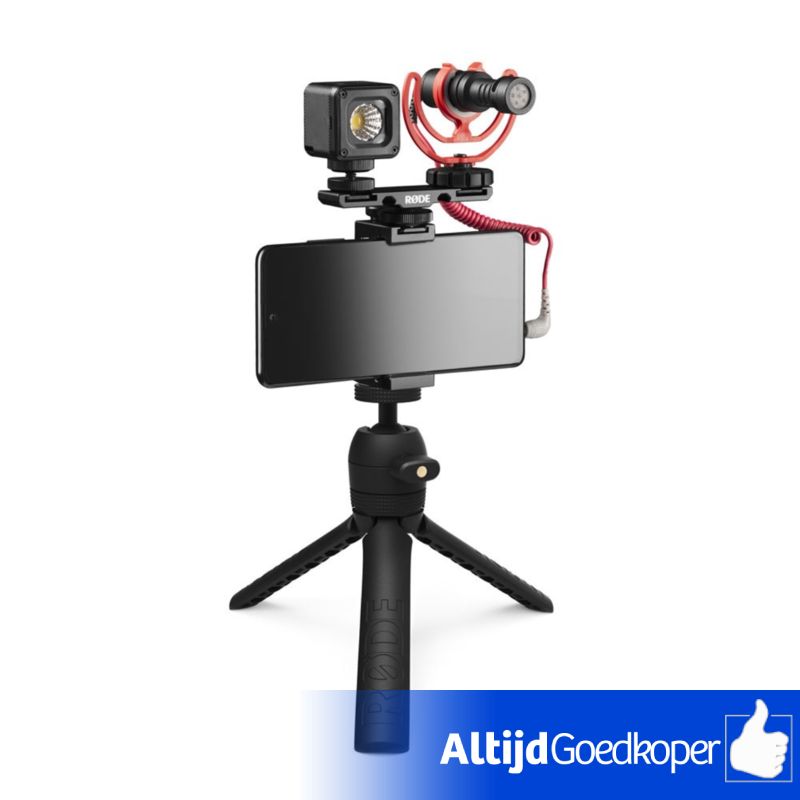 RODE Vlogger Kit Universal met VideoMicro | NIEUW IN DOOS RODE Vlogger Kit Universal met VideoMicro | NIEUW IN DOOS