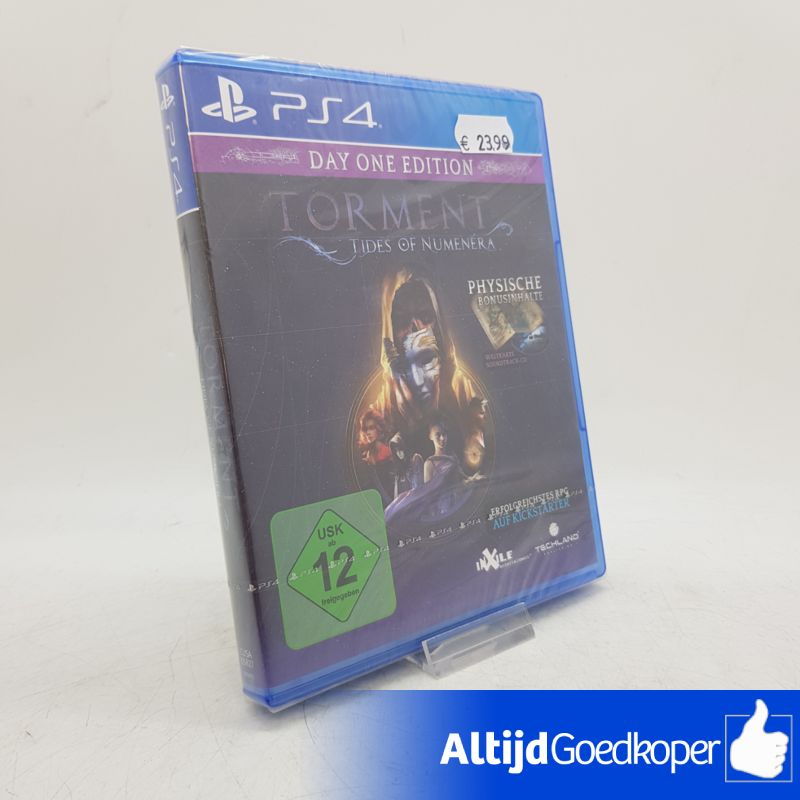 Torment: Tides of Numenera - PS4 Game - NIEUW! Torment: Tides of Numenera - PS4 Game - NIEUW!