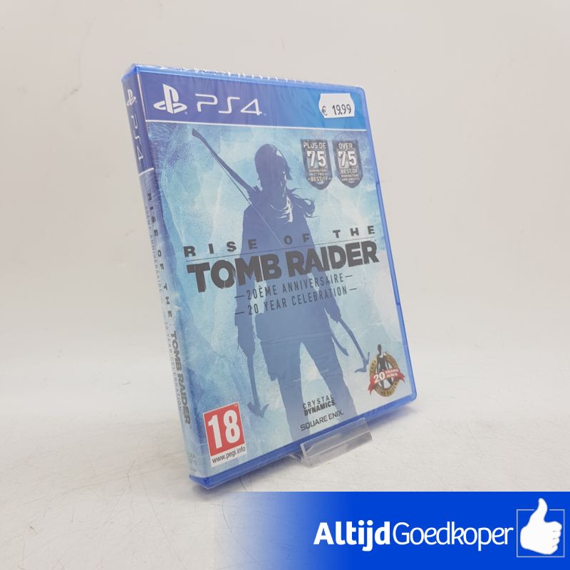 Rise Of The Tomb Raider: 20 Year Celebration - PS4 Game - NIEUW! Rise Of The Tomb Raider: 20 Year Celebration - PS4 Game - NIEUW!