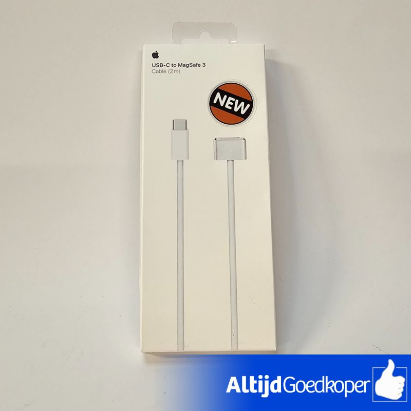 Apple USB-C naar Magsafe 3 kabel 2 meter | Nieuw Apple USB-C naar Magsafe 3 kabel 2 meter | Nieuw
