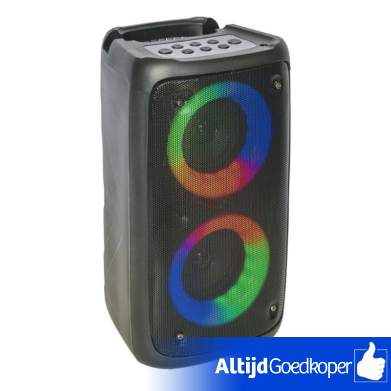 Party Oplaadbare luidspreker 100W | Zwart | Nieuw | Met Garantie Party Oplaadbare luidspreker 100W | Zwart | Nieuw | Met Garantie