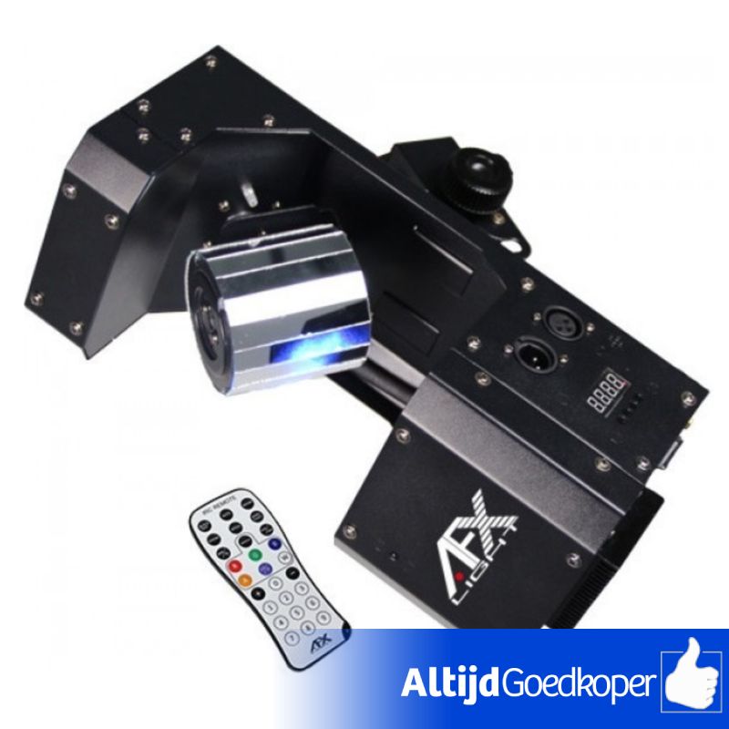 AFX Light DMX Barrel Scanner | Zwart | Nieuw | Met Garantie AFX Light DMX Barrel Scanner | Zwart | Nieuw | Met Garantie