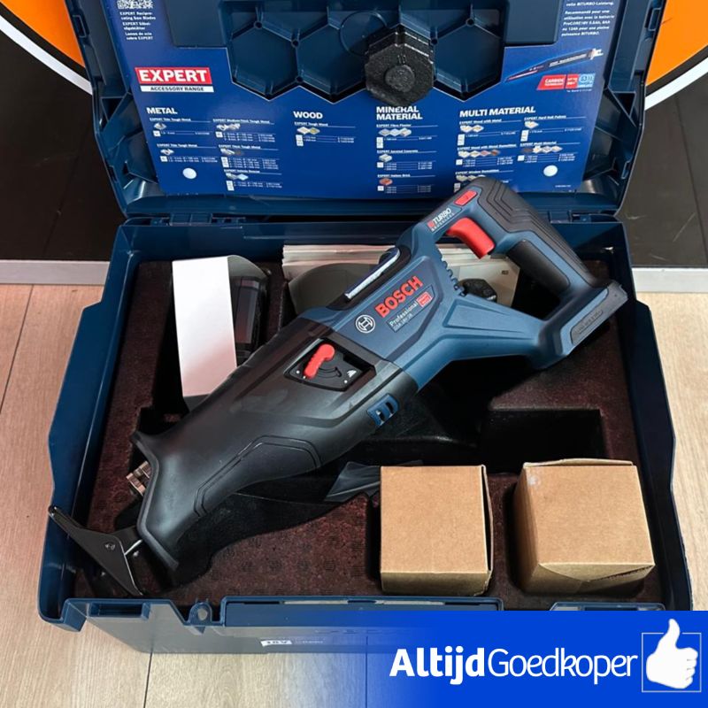 Bosch Professional GSA 18V-28 + 2x18V 5,5 AH Accu In LBoxx | NIEUW