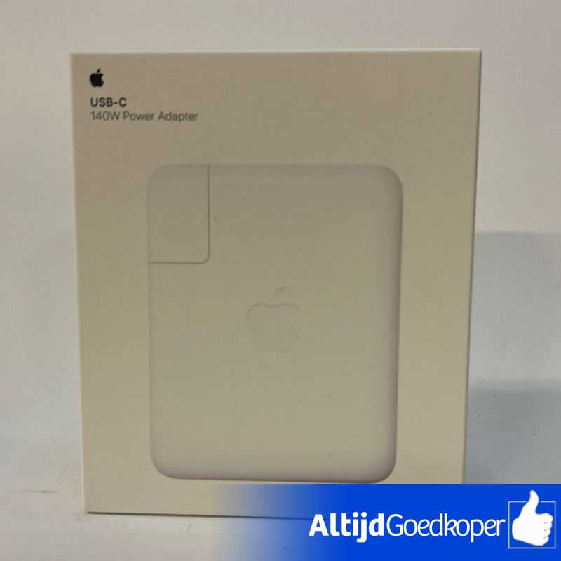 Apple USB-C Power Adapter 140W White | Nieuw Apple USB-C Power Adapter 140W White | Nieuw