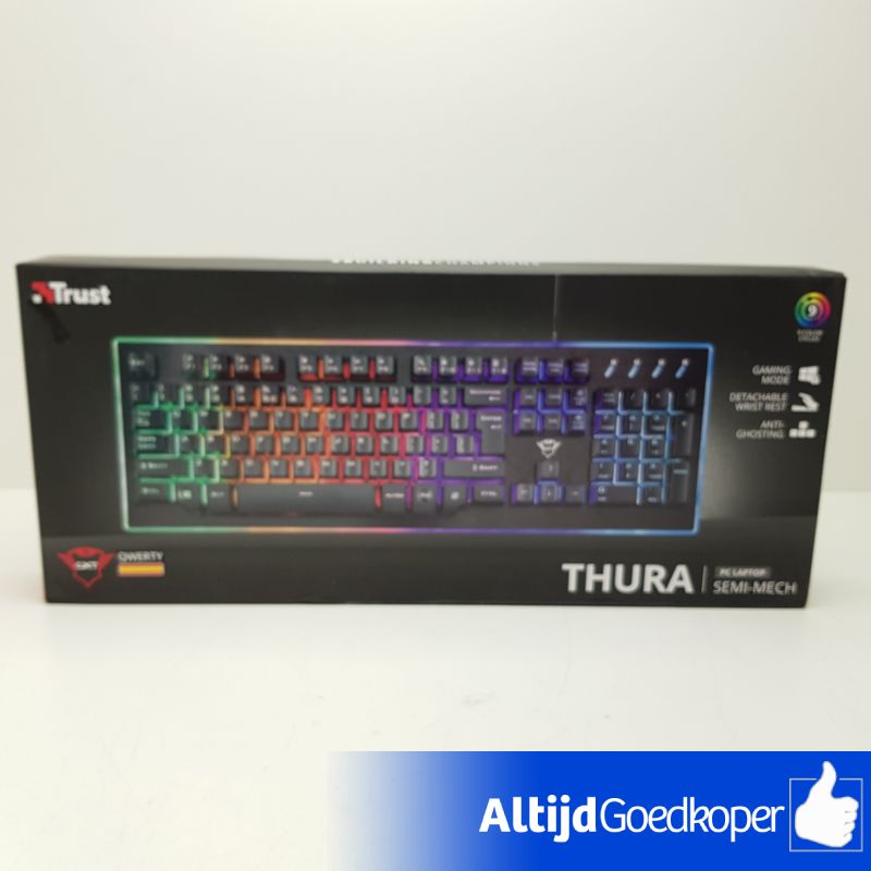 Trust GTX-860 toetsenbord I Nieuw Trust GTX-860 toetsenbord I Nieuw