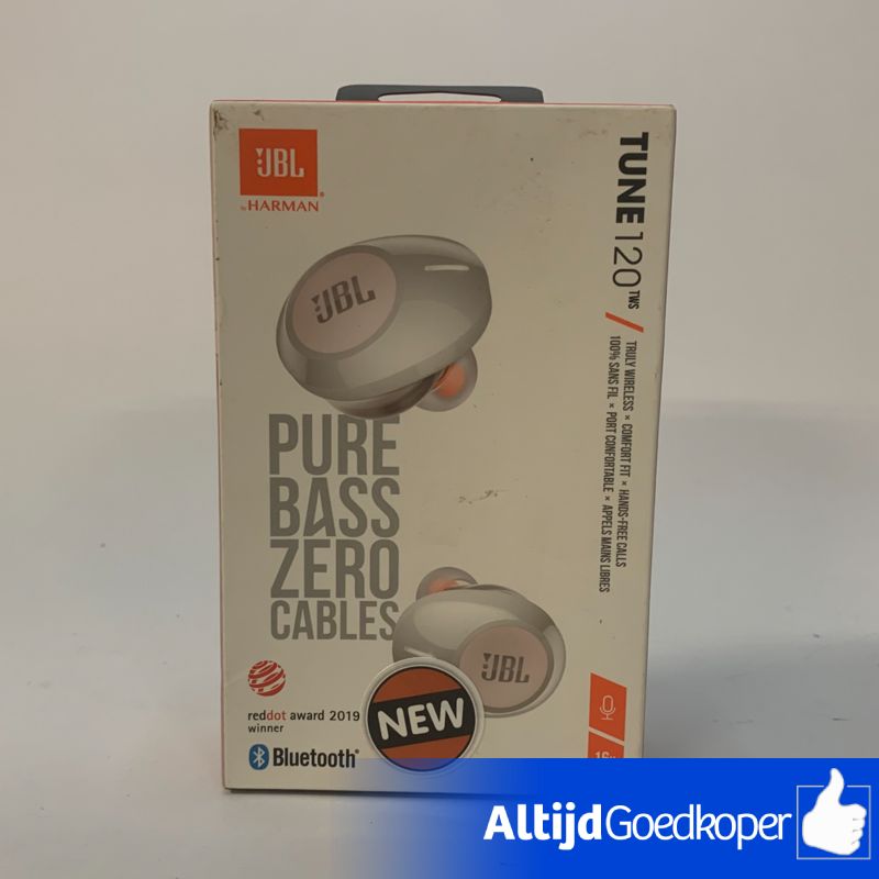 JBL Tune 120 TWS In-Ear Bluetooth-hoofdtelefoon | Nieuw JBL Tune 120 TWS In-Ear Bluetooth-hoofdtelefoon | Nieuw