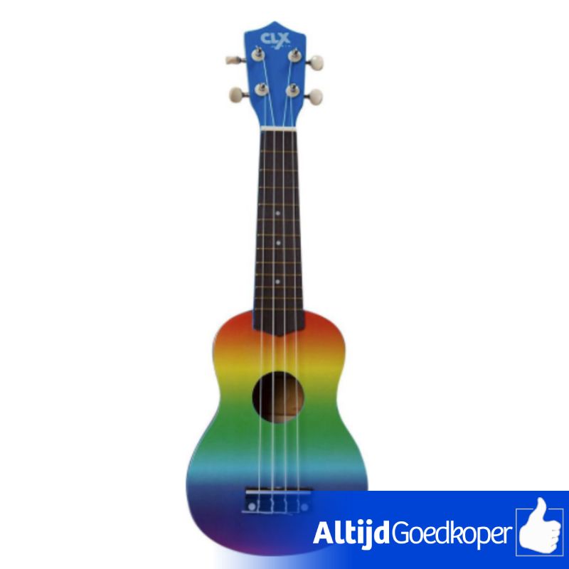 CLXmusic Ukulele (Rainbow Air)
