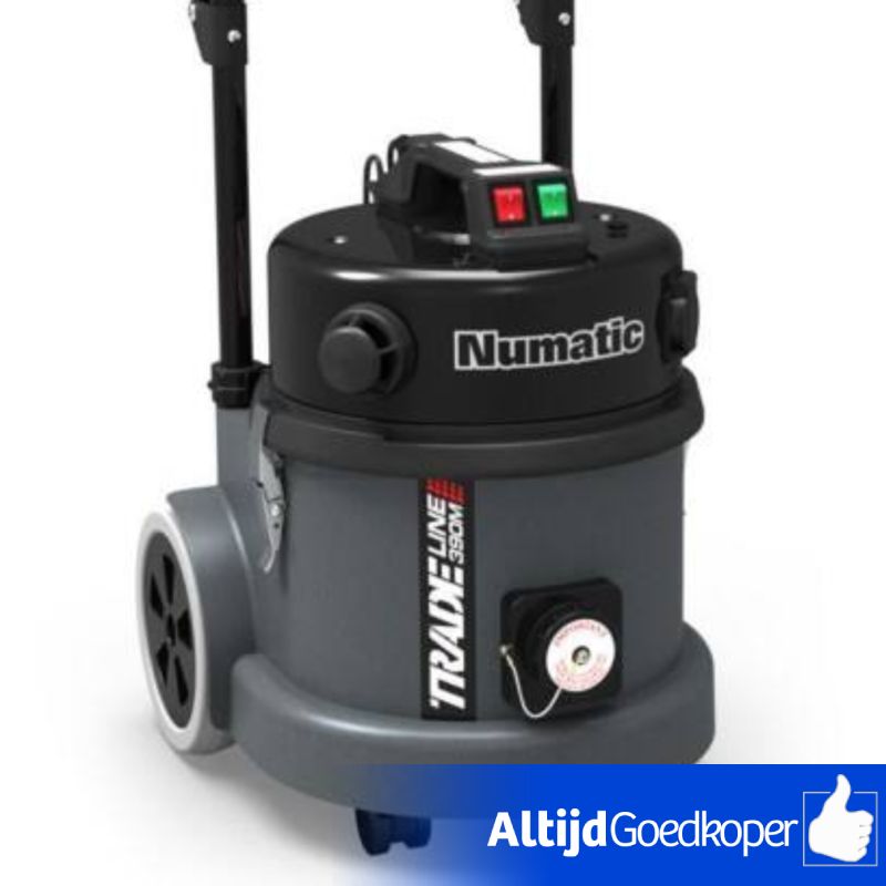 Numatic TradeLine Bouwstofzuiger TEM390A-11 Stofzuiger met zak Graphite | Nieuw Numatic TradeLine Bouwstofzuiger TEM390A-11 Stofzuiger met zak Graphite | Nieuw