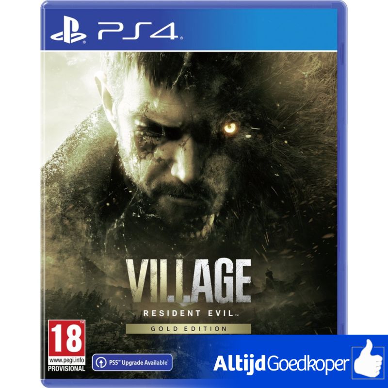 Resident Evil Village Gold Edition PS4 Game I Nieuw Resident Evil Village Gold Edition PS4 Game I Nieuw