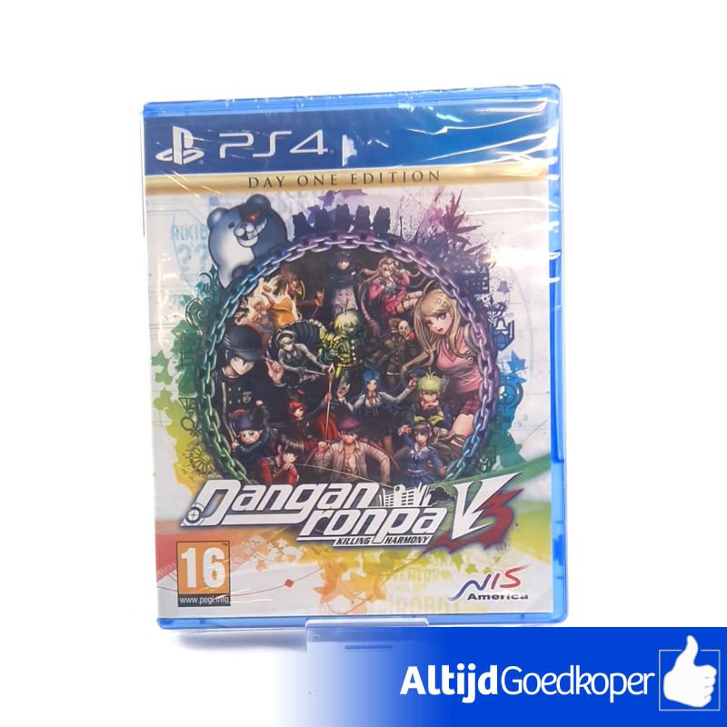 Playstation 4 Game: Danganronpa V3 Killing Harmony Day One Edition | Nieuw In Seal Playstation 4 Game: Danganronpa V3 Killing Harmony Day One Edition | Nieuw In Seal