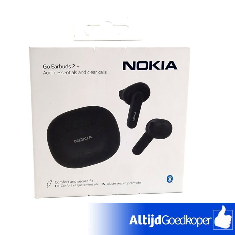 Nokia Go Earbuds 2 Plus Black/Zwart | Nieuw In Seal Nokia Go Earbuds 2 Plus Black/Zwart | Nieuw In Seal