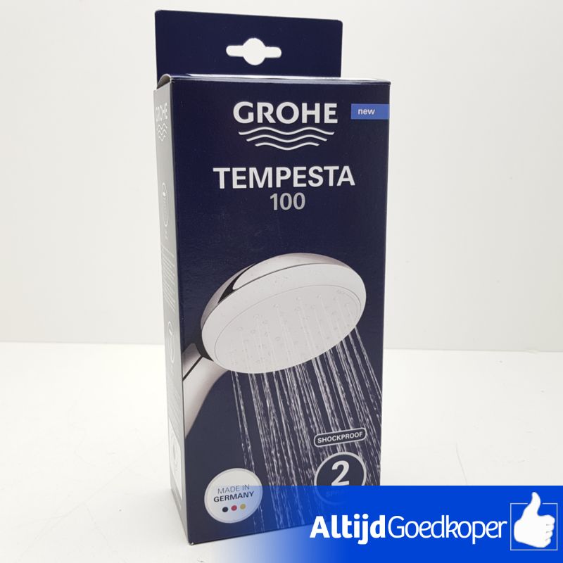 Grohe Tempesta 100 Douchekop I Nieuw Grohe Tempesta 100 Douchekop I Nieuw
