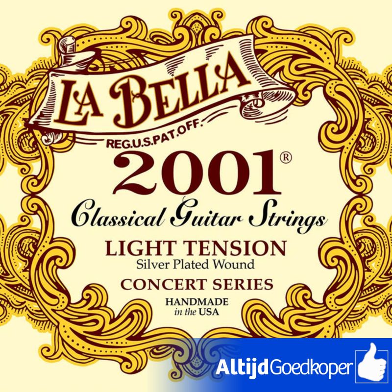 L-2001L | La Bella 2001 Series snarenset klassiek