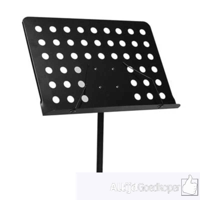 OMS-280 | Boston metalen orkestlessenaar met geperforeerd afneembaar blad OMS-280 | Boston metalen orkestlessenaar met geperforeerd afneembaar blad