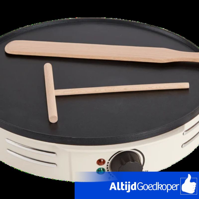 Casa Retro Fun Crepe Maker Wit | Nieuw in Doos
