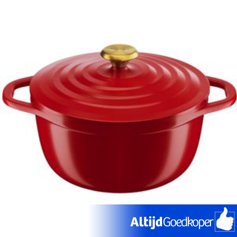 Tefal Air Keramische Braadpan Rood | Nieuw in Doos