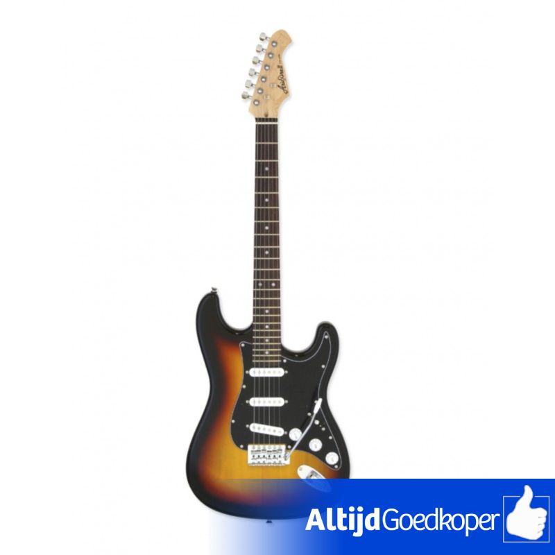 Aria Electric Guitar 3-Tone Sunburst STG-003SPL Aria Electric Guitar 3-Tone Sunburst STG-003SPL