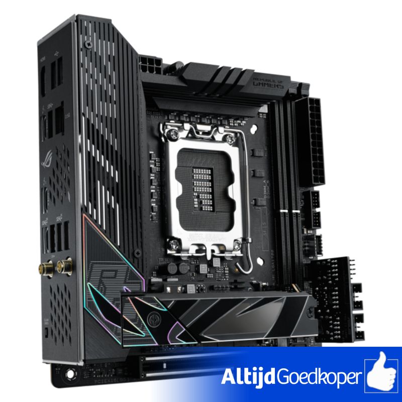 Asus ROG STRIX Z790-I GAMING WIFI Moederbord - Nieuw Asus ROG STRIX Z790-I GAMING WIFI Moederbord - Nieuw