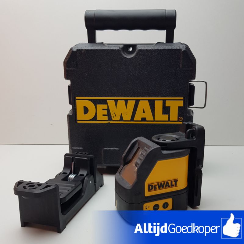 DeWALT DW088CG Zelfnivellerende kruis lijnlaser in koffer - 2 lijnen - 15m - Groen | Nieuw DeWALT DW088CG Zelfnivellerende kruis lijnlaser in koffer - 2 lijnen - 15m - Groen | Nieuw