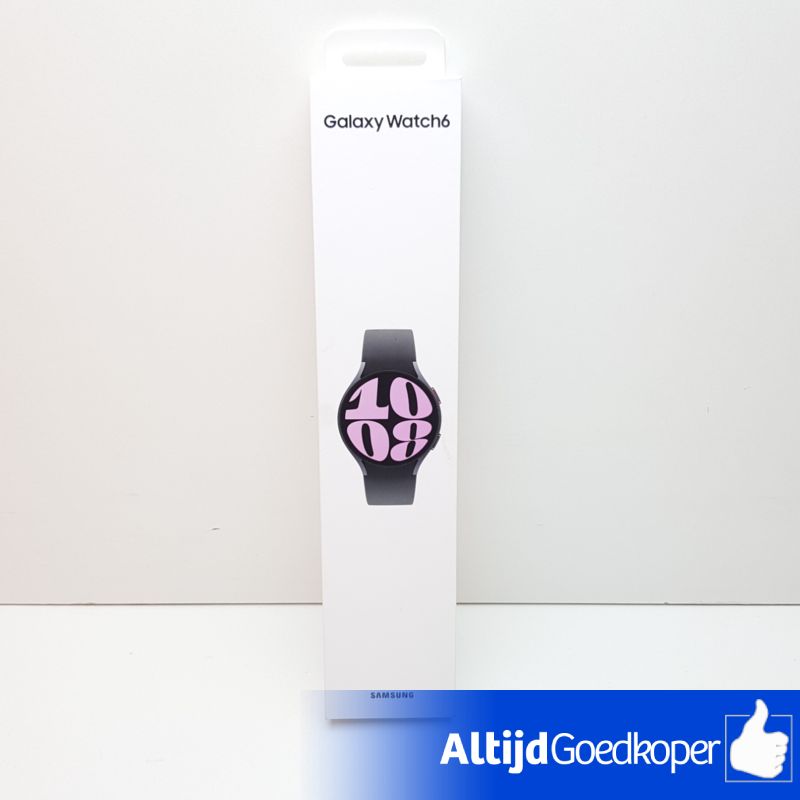 Samsung Galaxy Watch6, 40mm, Bluetooth + 4G (Grafiet) *NIEUW*