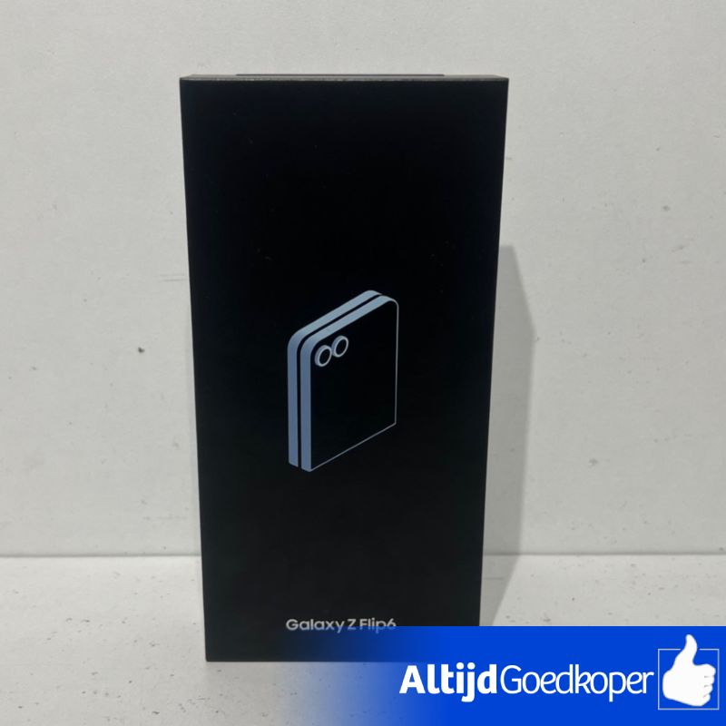 Samsung Galaxy Z Flip 6 256GB Blue Nieuw in Seal Samsung Galaxy Z Flip 6 256GB Blue Nieuw in Seal