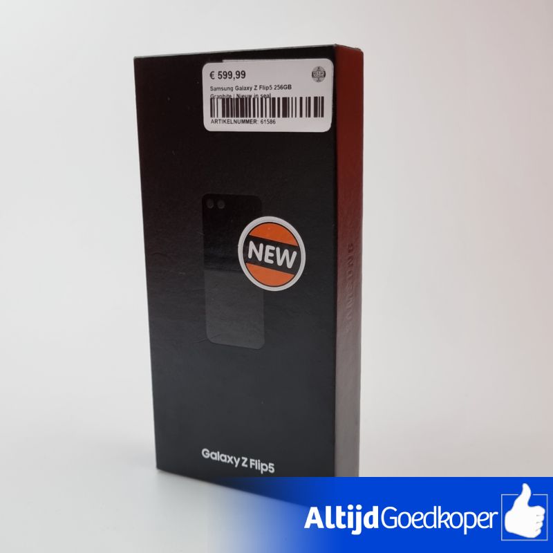 Samsung Galaxy Z Flip 5 256GB Graphite | Nieuw in seal Samsung Galaxy Z Flip 5 256GB Graphite | Nieuw in seal