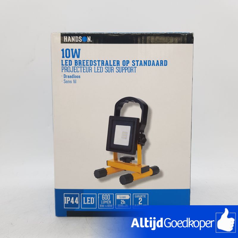 Handson Bouwlamp 10W Met Oplaadbare Accu - NIEUW! Handson Bouwlamp 10W Met Oplaadbare Accu - NIEUW!