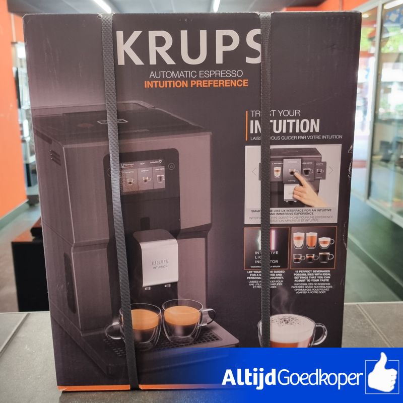 Krups Intuition Preference EA872B Espressomachine | Nieuw in doos