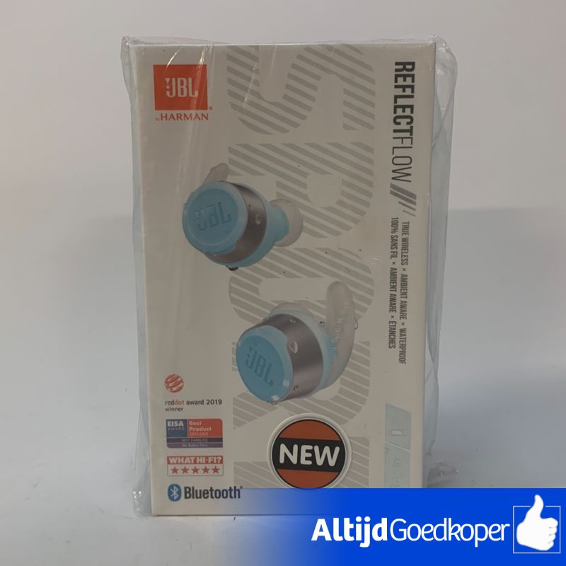 JBL Reflect Flow Blauw Headphones | Nieuw JBL Reflect Flow Blauw Headphones | Nieuw
