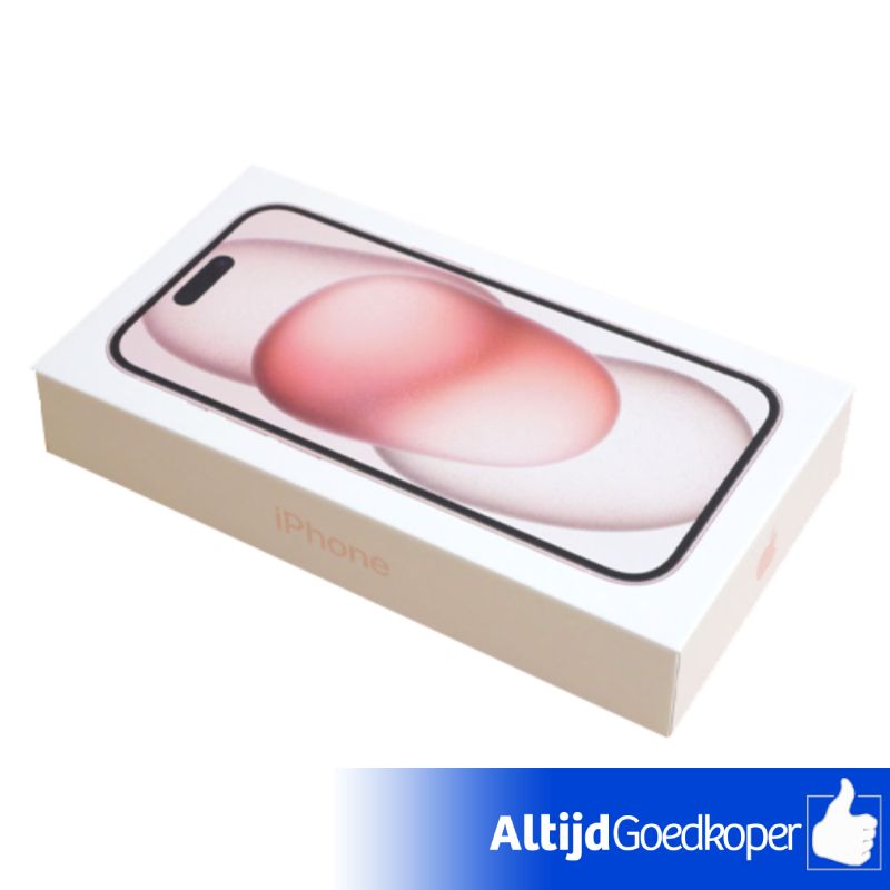 Apple iPhone 15 128GB Pink - NIEUW Apple iPhone 15 128GB Pink - NIEUW