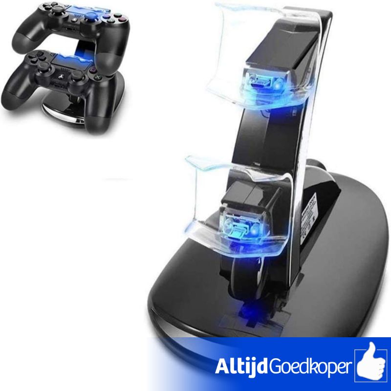 Likorlove PS4 Controller Oplaadstation voor 2 controllers | NIEUW!