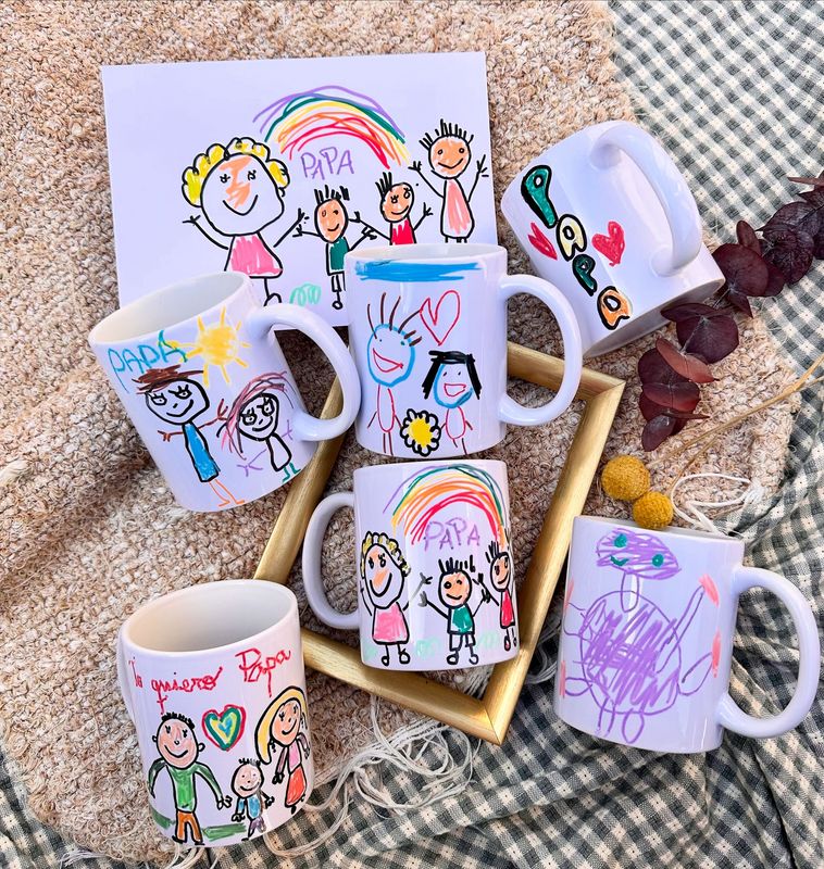 Taza con dibujo