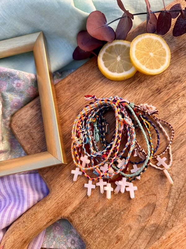Pulseras multicolor
