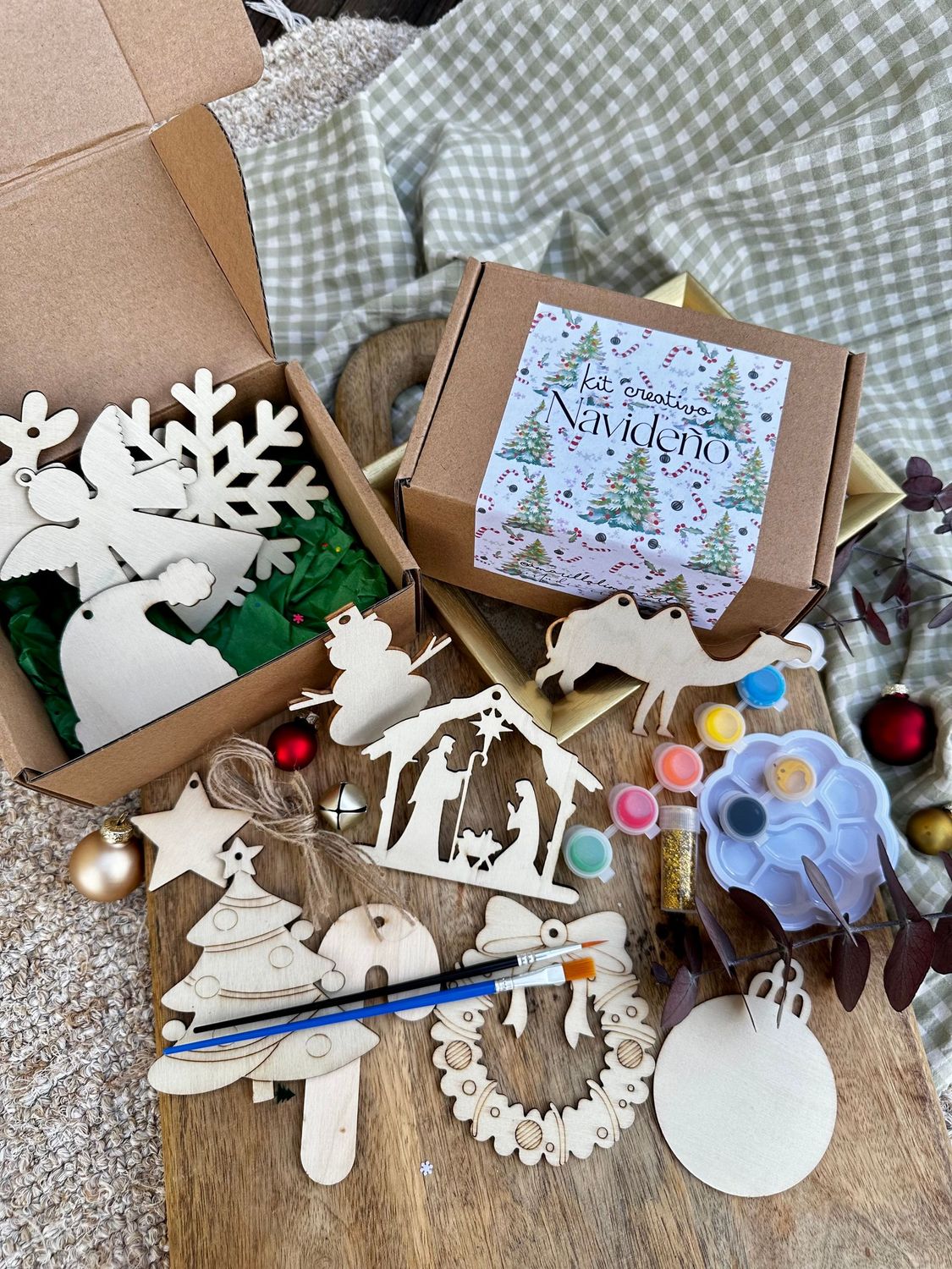 Kit creativo navideño