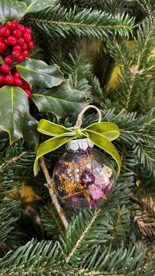 Bola flores preservadas