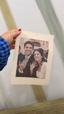 Revelado en tela
