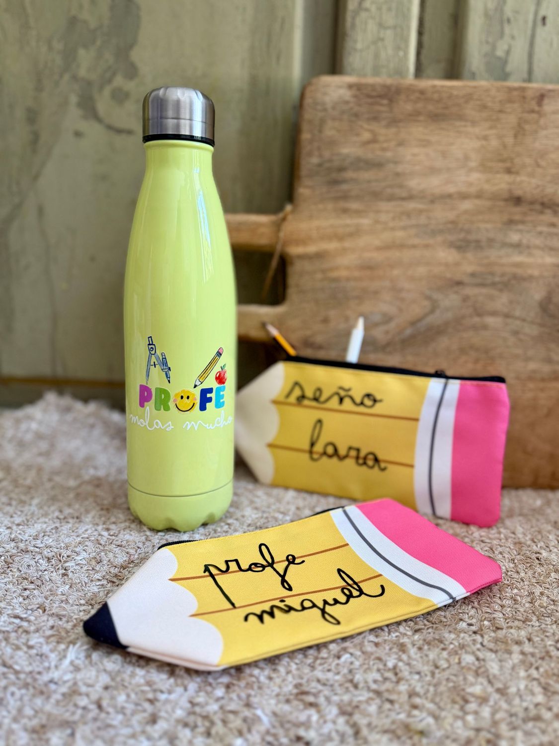 Botella + estuche lápiz Botella + estuche lápiz