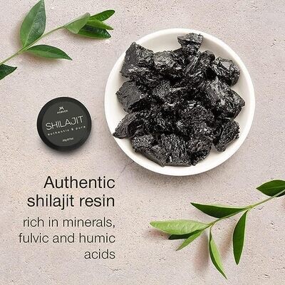 Pure Shilajit Resin 20 Grams 80 Servings - Ethically Harvested Authentic and High Potency - Powerful Testostorone Booster