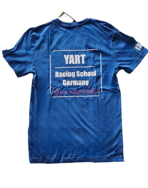 Racing School Team Shirt blau/schwarz Racing School Team Shirt blau/schwarz