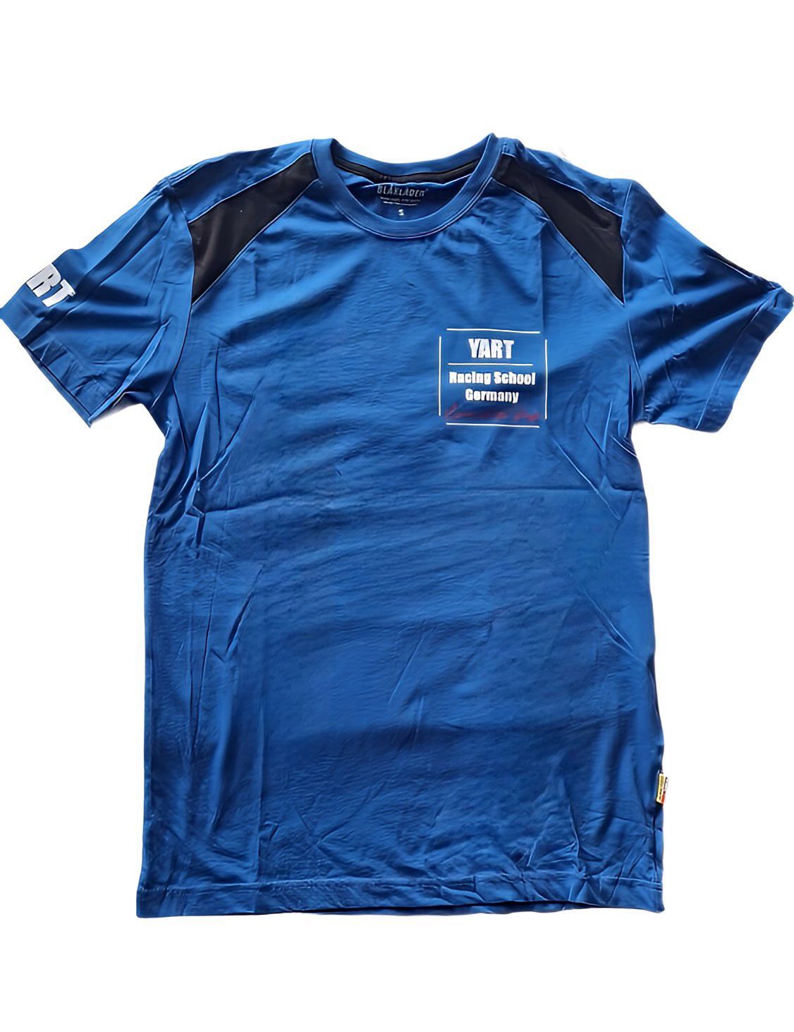 Racing School Team Shirt blau/schwarz